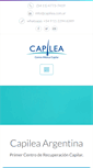 Mobile Screenshot of capilea.com.ar